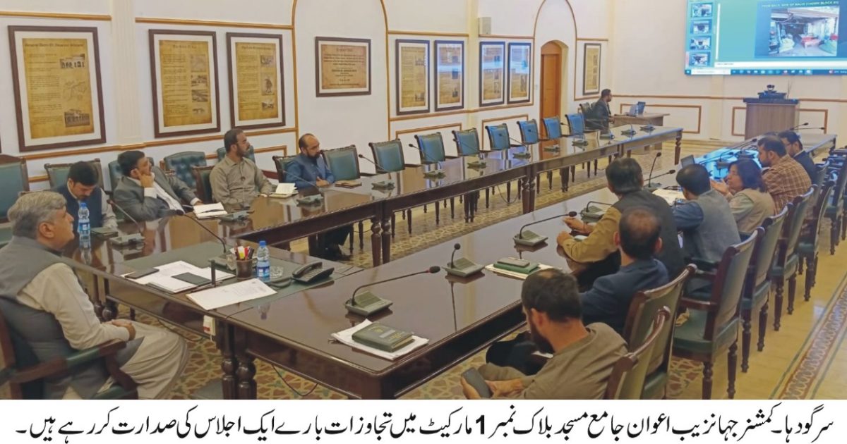 سرگودھا جامع مسجد بلاک نمبر 1 کا اسٹرکچرل سروے — تاریخی عمارت کا منظر