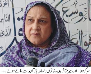 سرگودھا میں اوورسیز بیوہ خاتون کی پراپرٹی پر وکلاء اور لینڈ مافیا کا مبینہ قبضہ